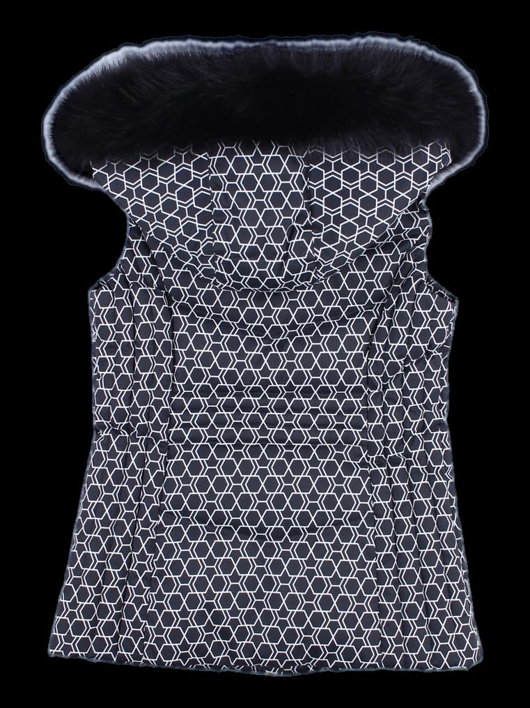 하프 패딩 베스트