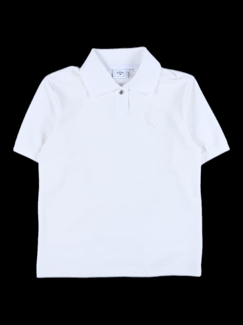 여성 반팔 카라 티