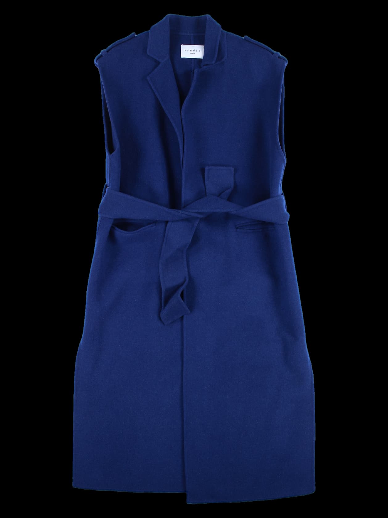 여성 민소매 롱 베스트