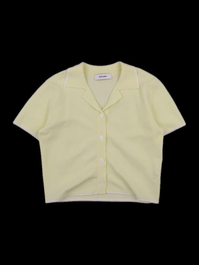 [2024] 니트 반팔 카라 티