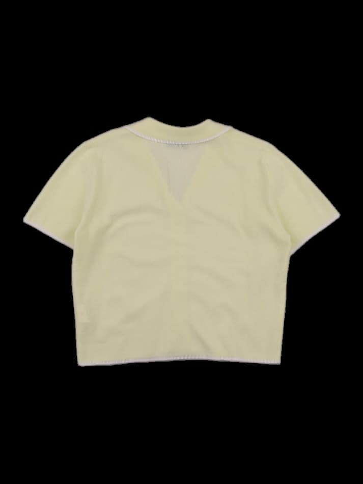 [2024] 니트 반팔 카라 티