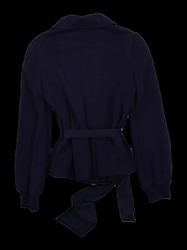 여성 니트 카라 자켓