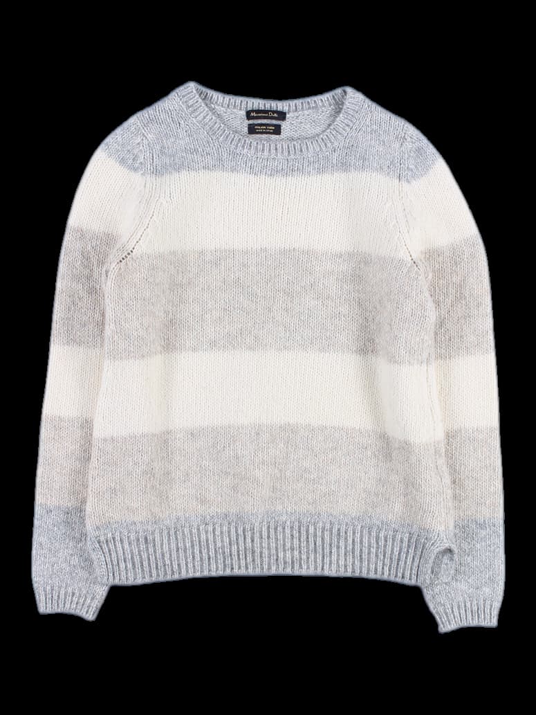 [여성] 니트 긴팔 티