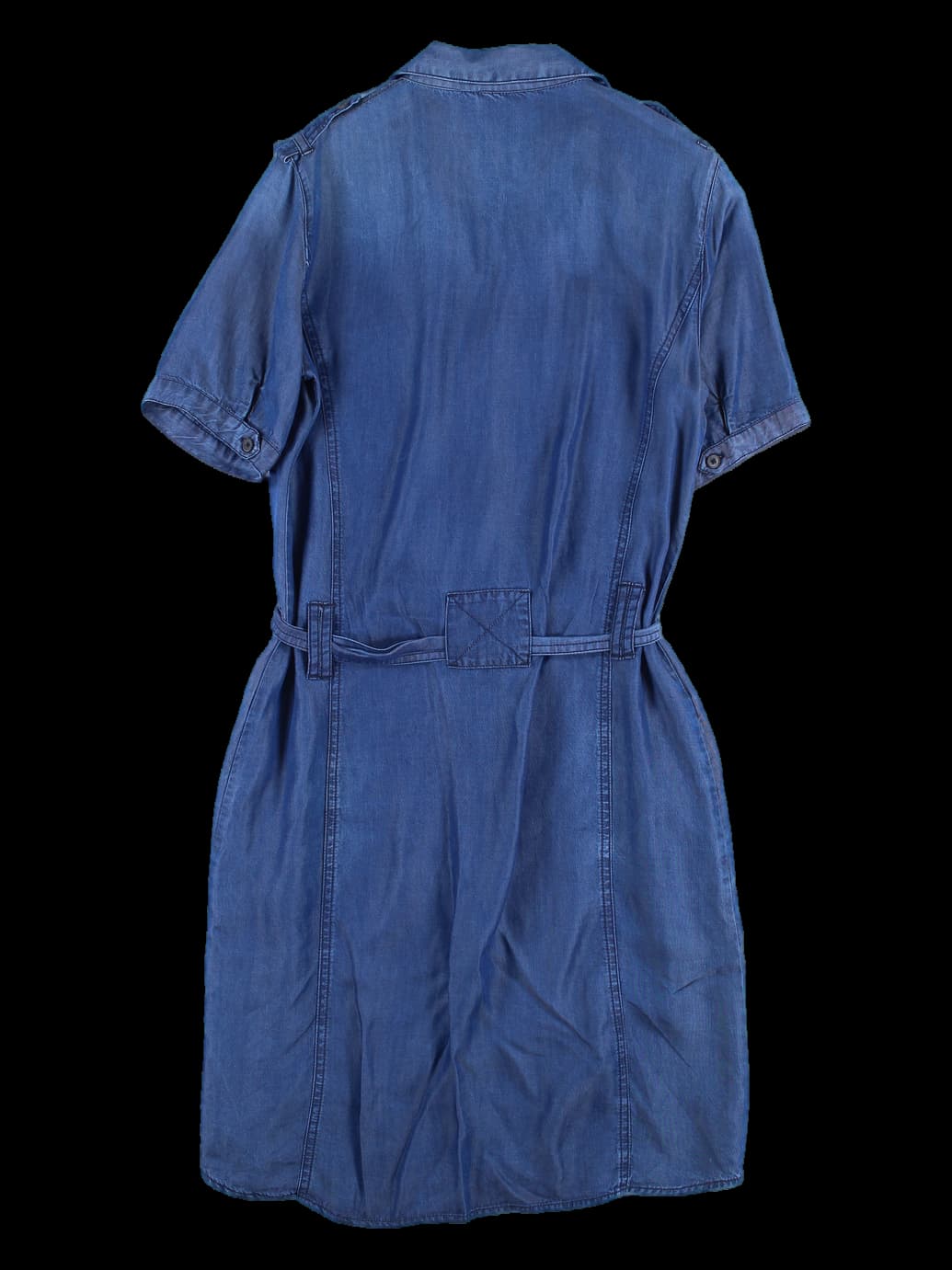 [여성] 데님 반팔 원피스