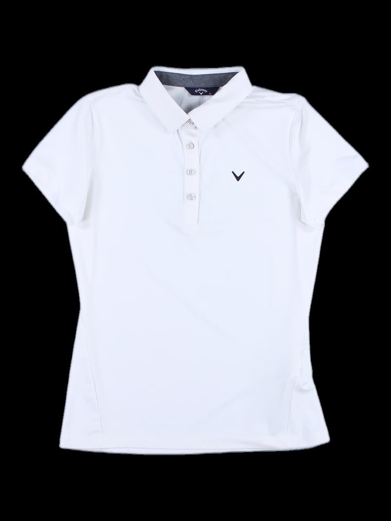 여성 반팔 카라 티