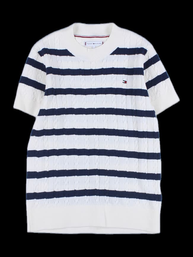 [키즈] 니트 반팔 티