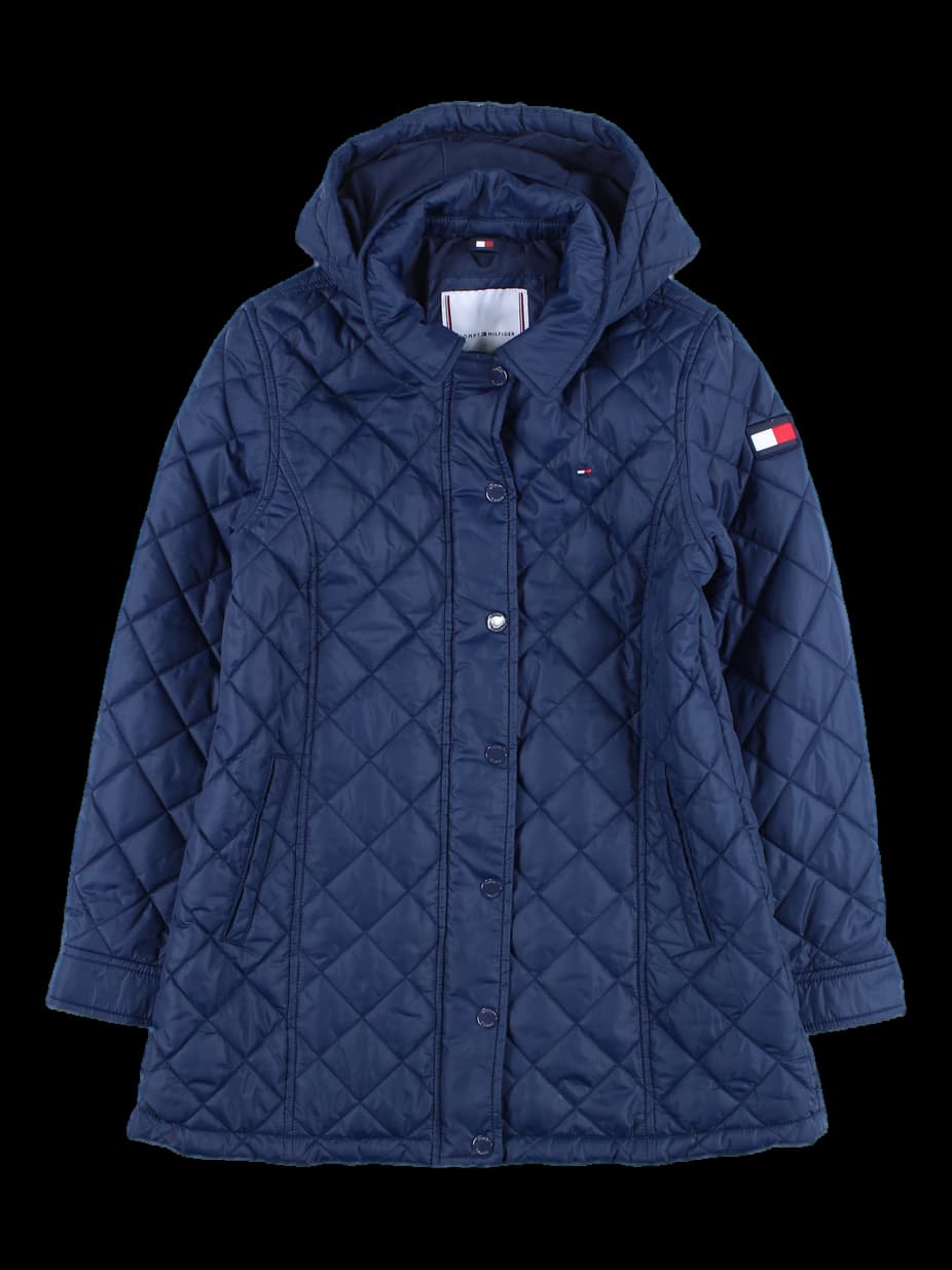 [키즈] 후드 집업 패딩 점퍼