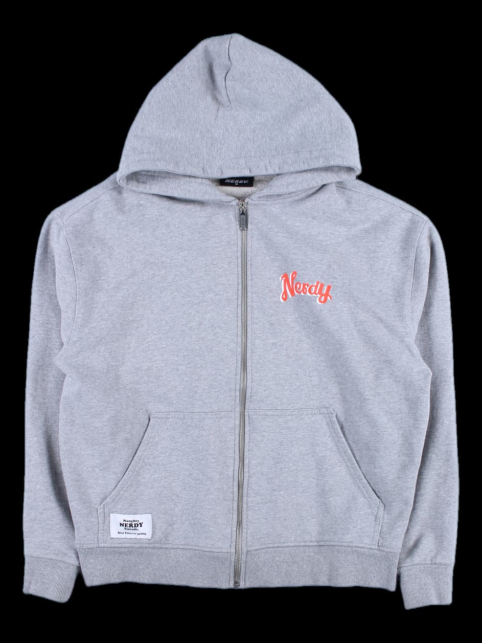 남녀공용 후드 집업 점퍼