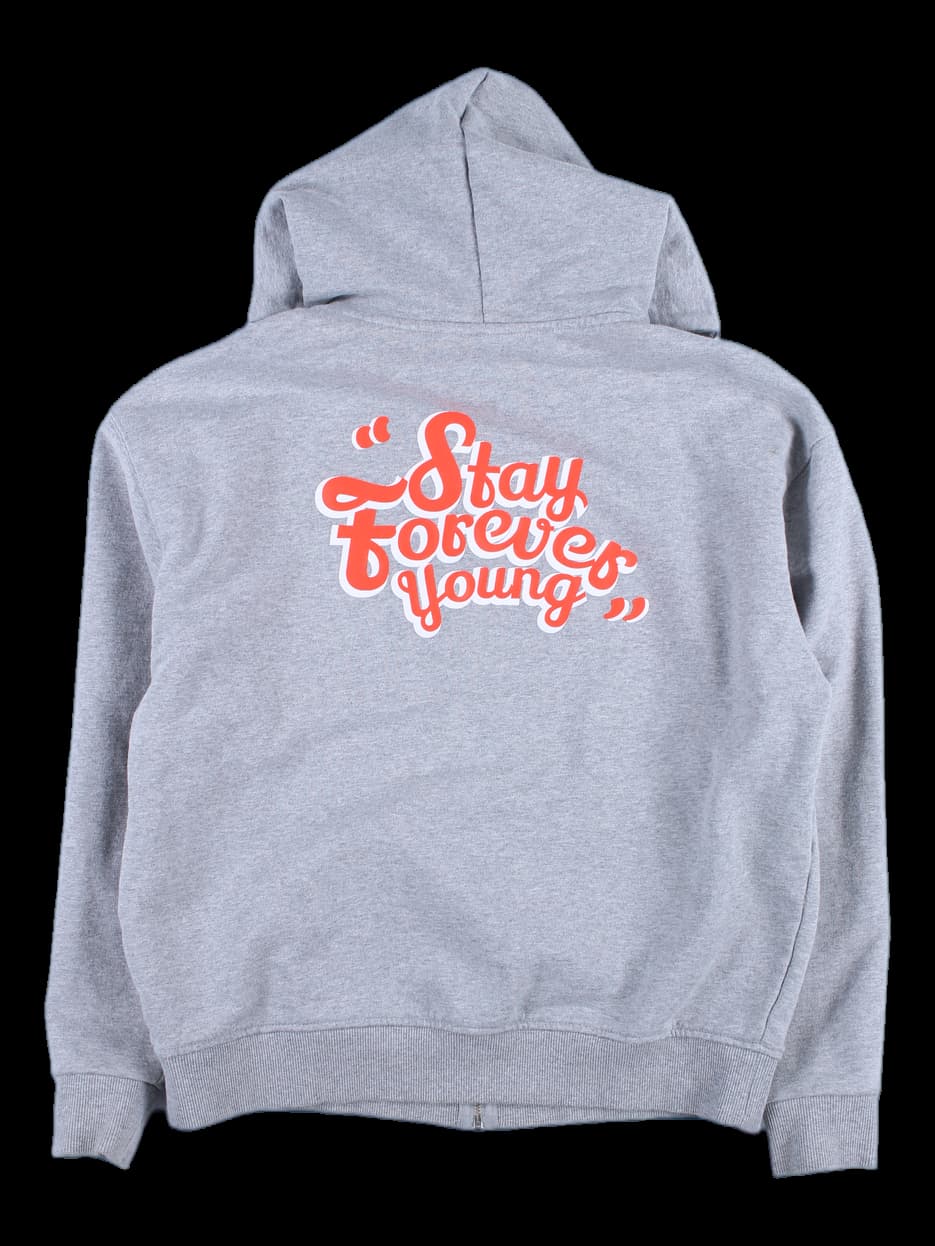 남녀공용 후드 집업 점퍼