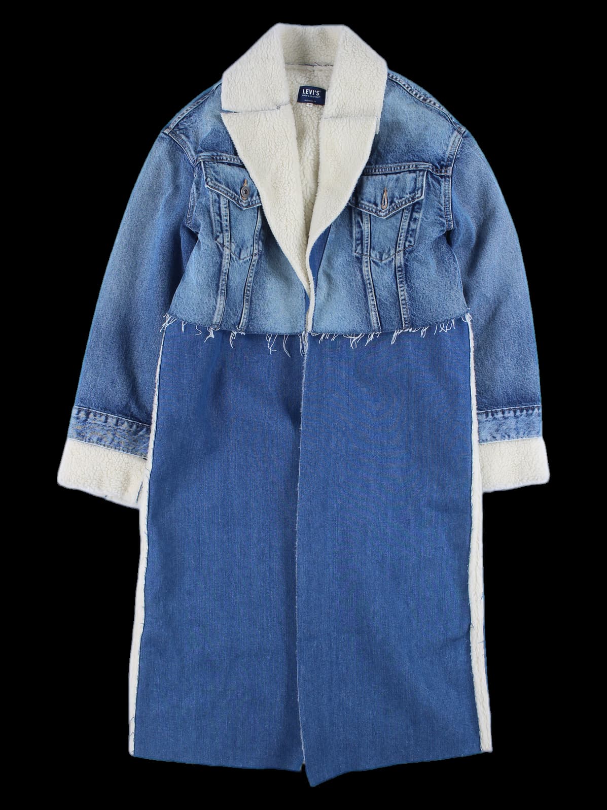 여성 데님 코트