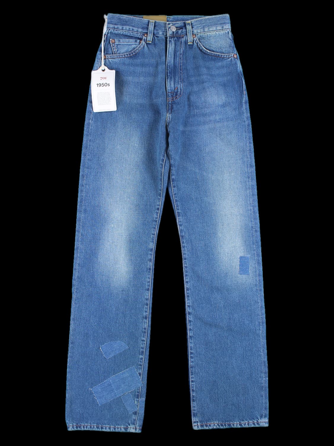 여성 데님 긴바지