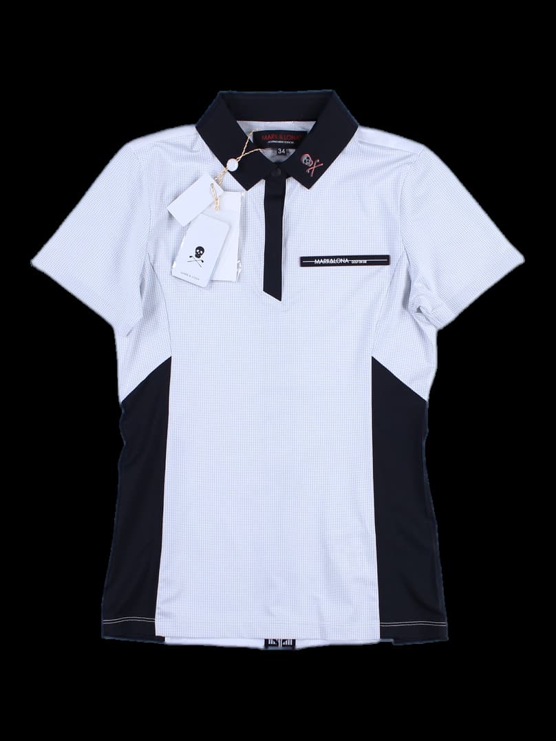 여성 반팔 카라티