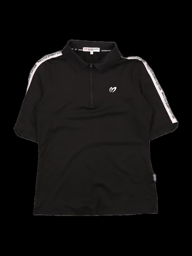 여성 반팔 카라 티