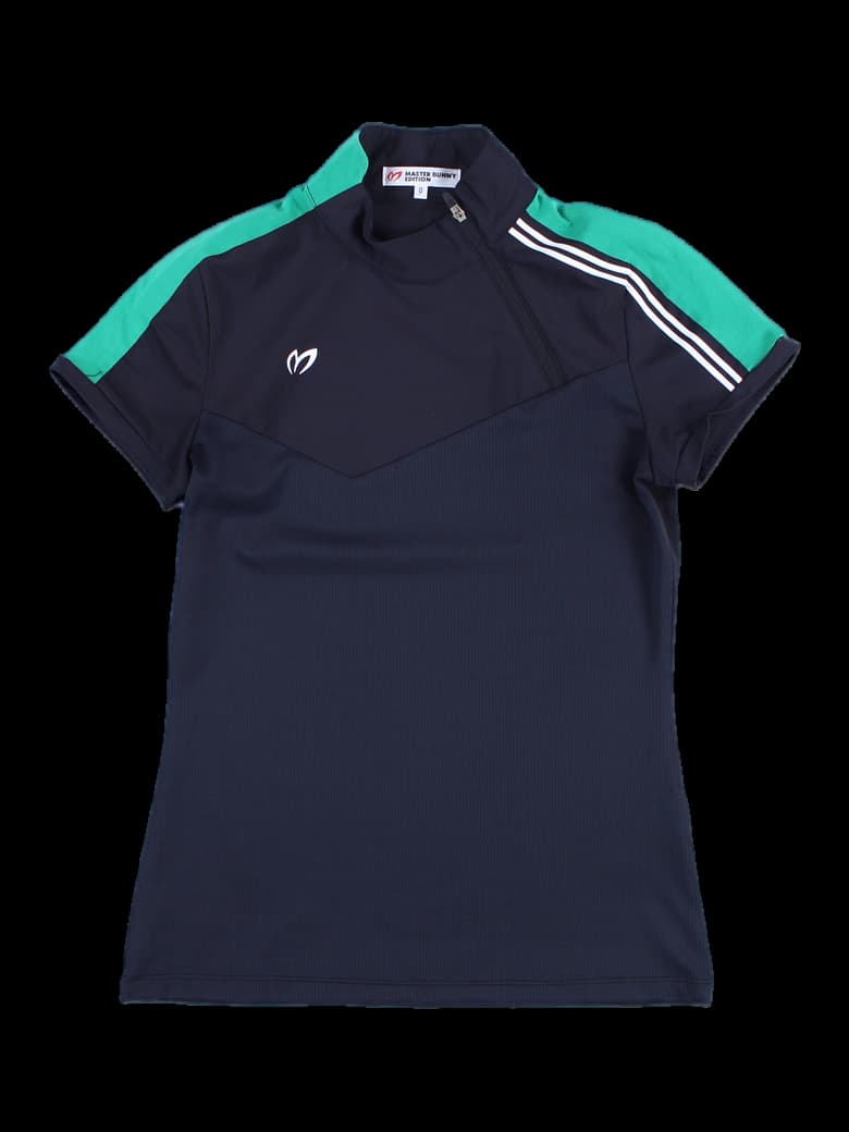 여성 반목 반팔 티