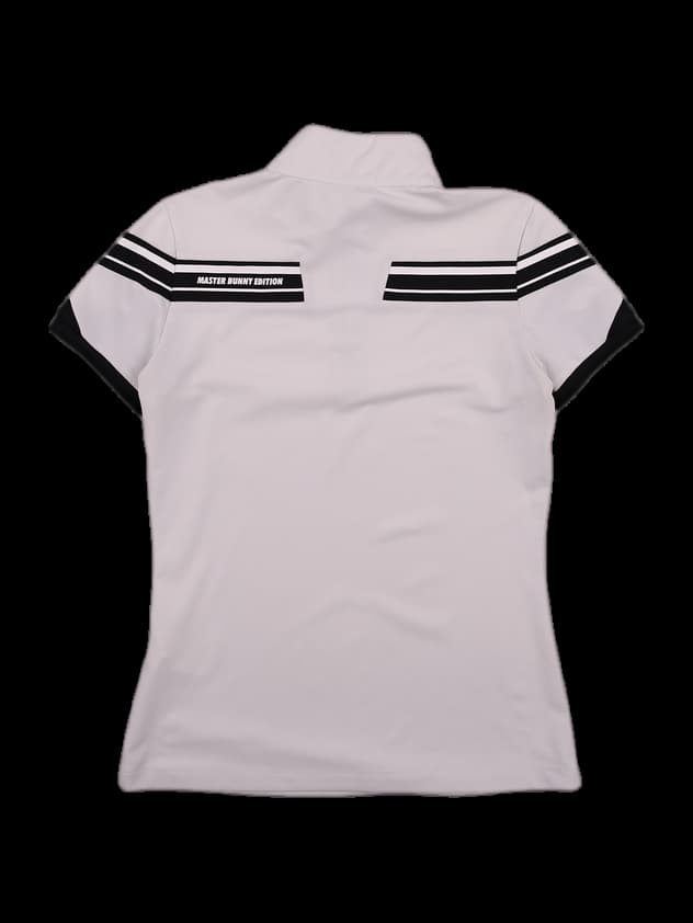 여성 반팔 카라 티