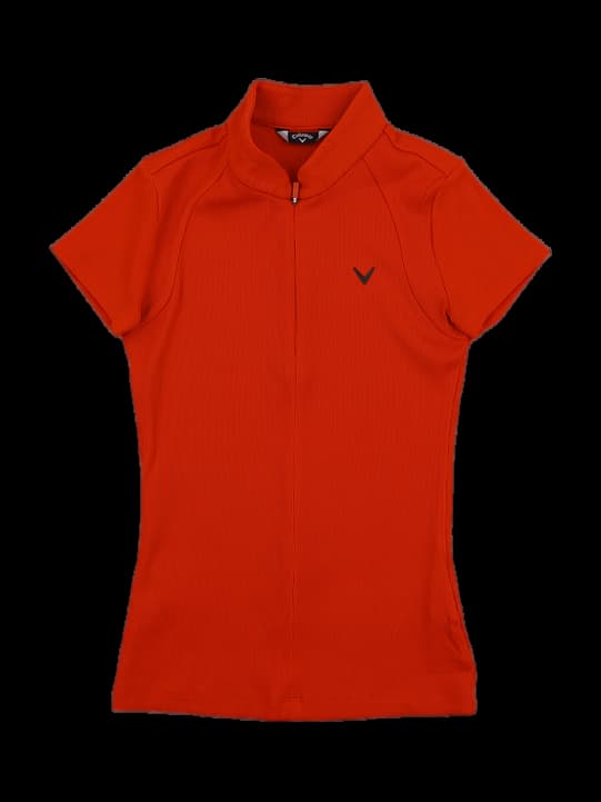 여성 반팔 카라 티