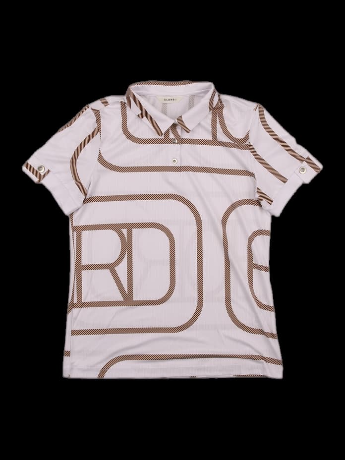 여성 반팔 카라 티