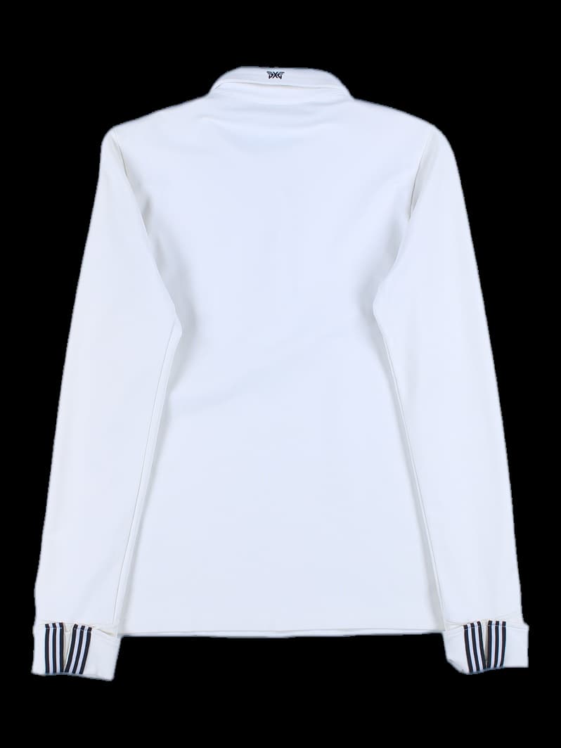 여성 긴팔 카라 티