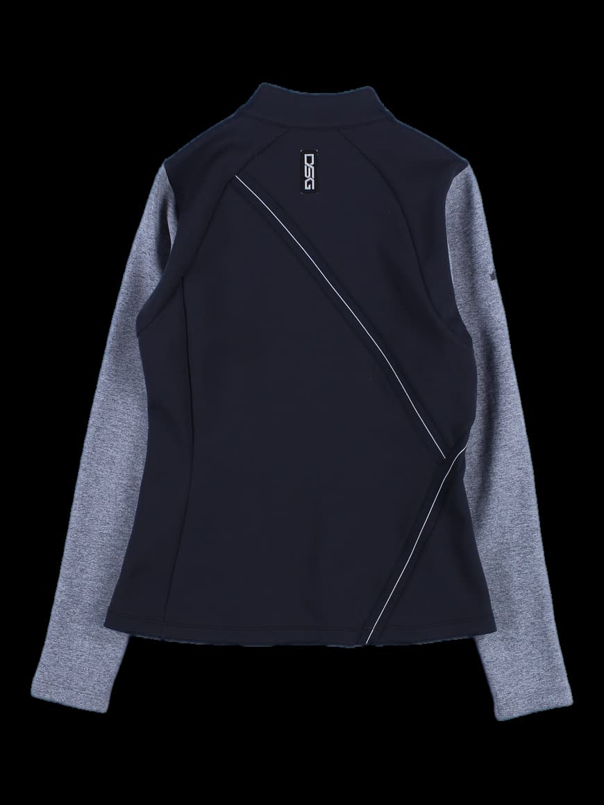 여성 반목 집업 자켓