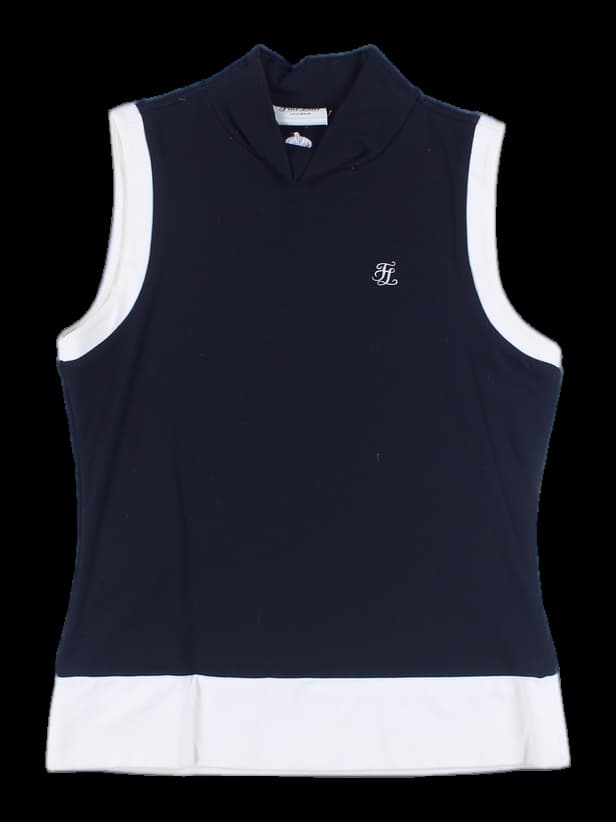 여성 반목 민소매 티