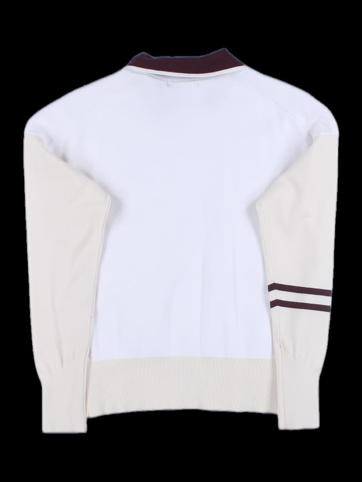 여성 니트 긴팔 카라 티