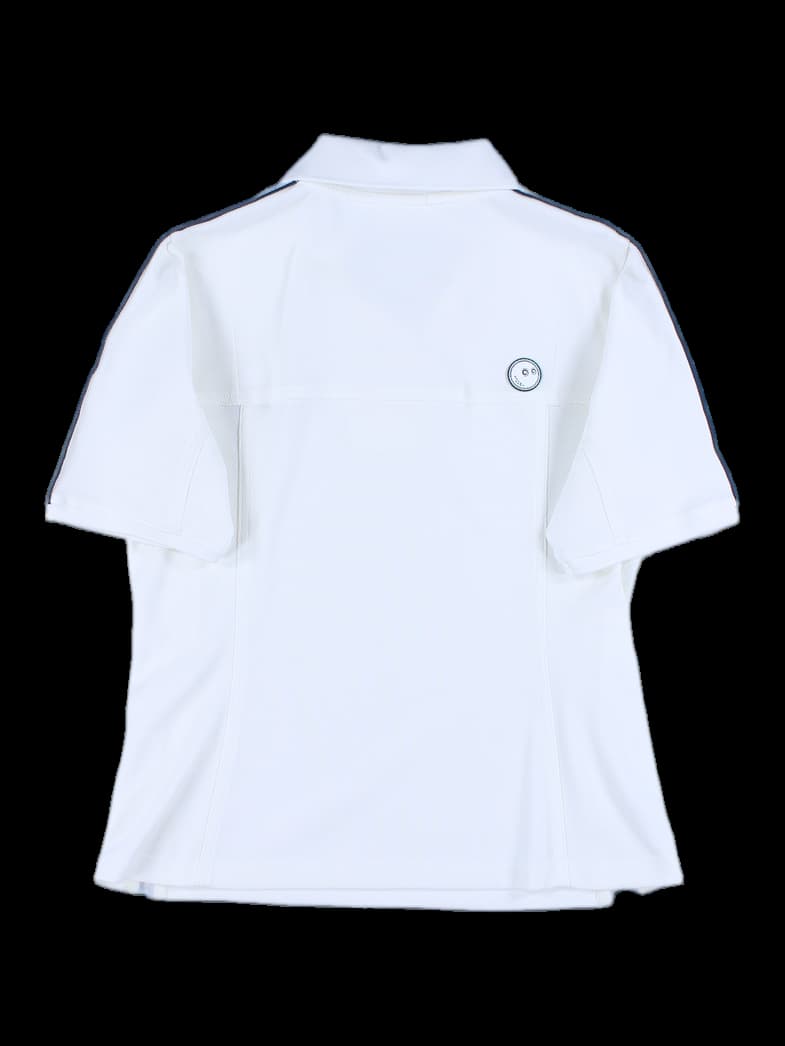 여성 반팔 카라 티