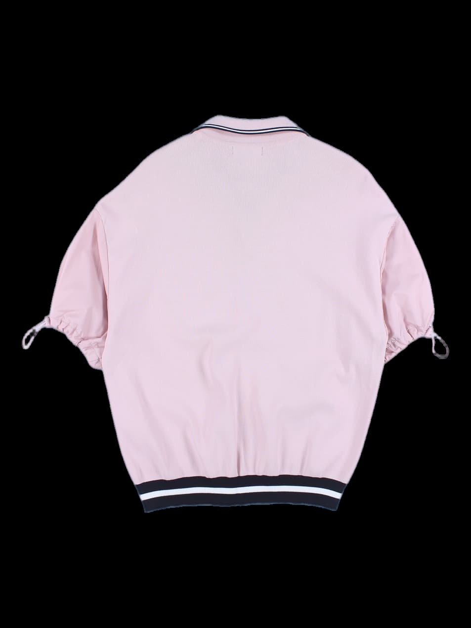 여성 반팔 니트 티