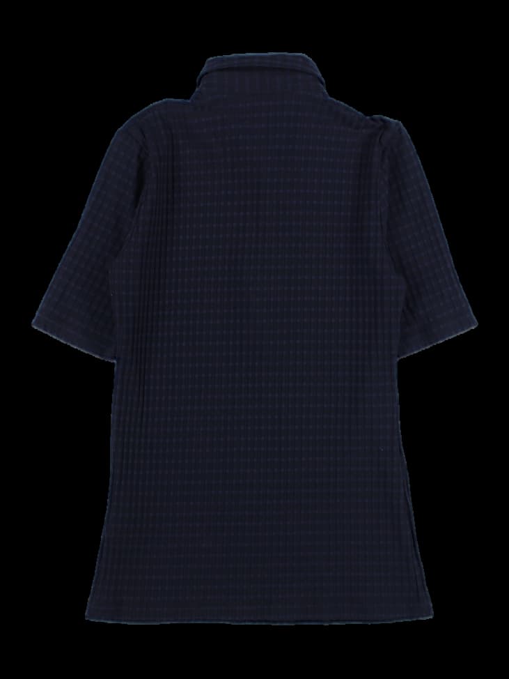 여성 반팔 카라 티