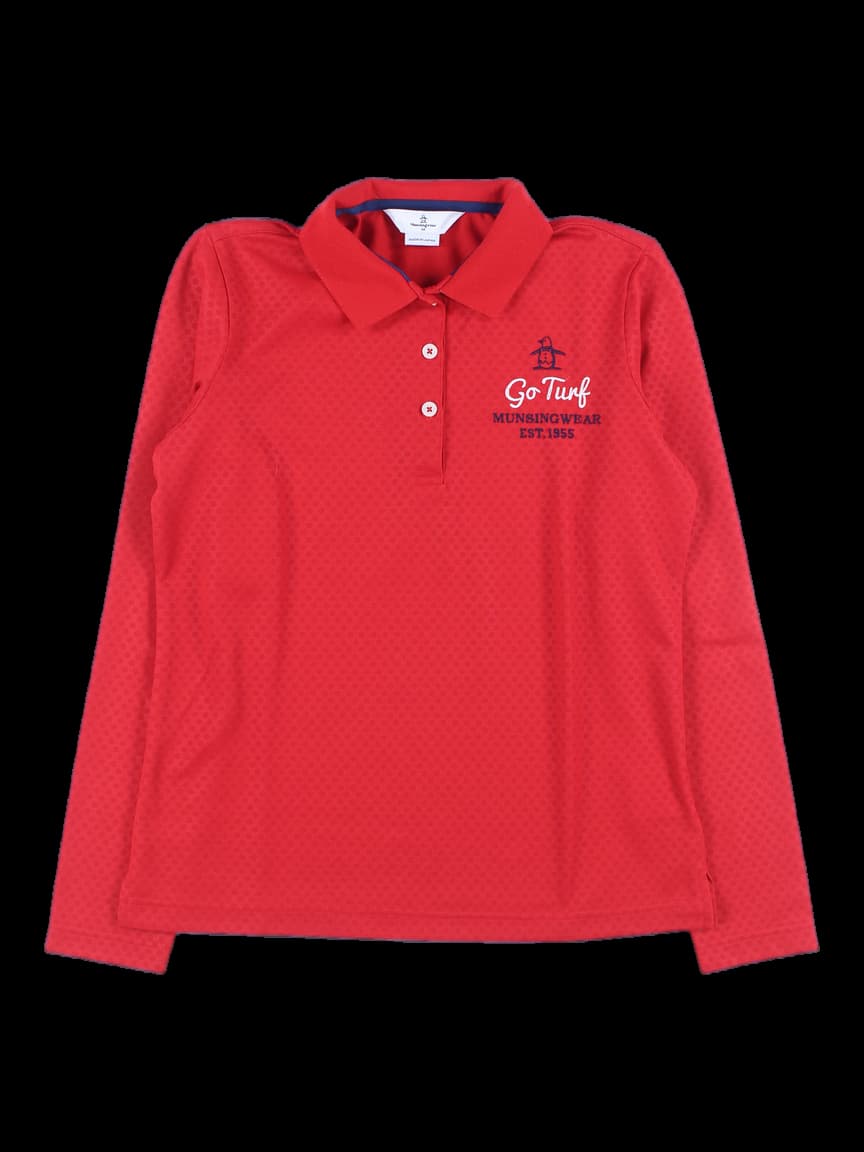 여성 긴팔 카라 티