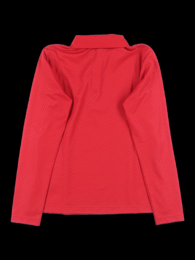 여성 긴팔 카라 티