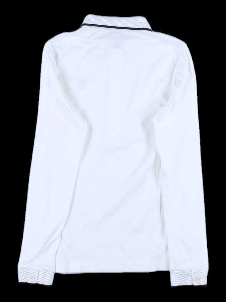 여성 긴팔 카라 티