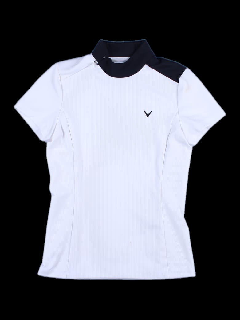 여성 반팔 카라티