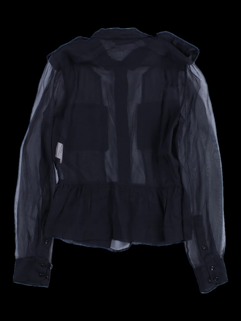 여성 긴팔 블라우스