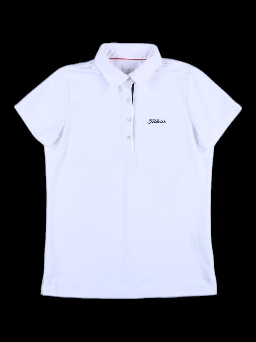 여성 반팔 카라티