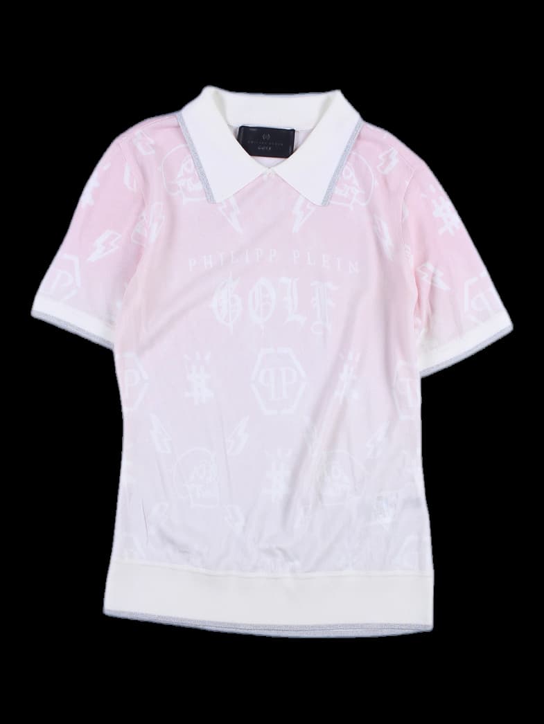 여성 반팔 카라티