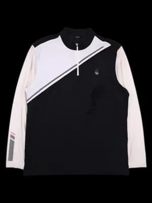 [남성] 배색 긴팔