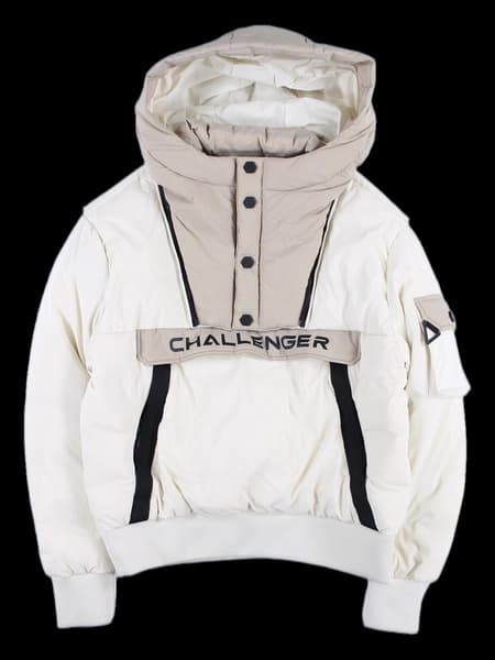 구스 다운 후드 패딩 점퍼