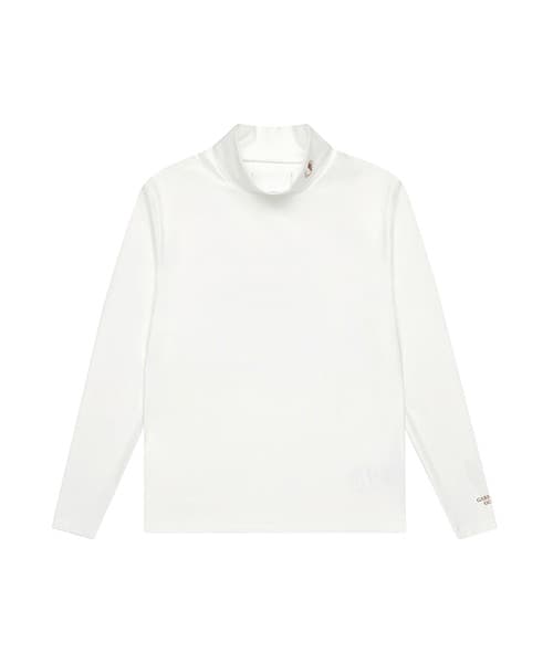 하이넥 베이스 레이어 우먼(WHITE)