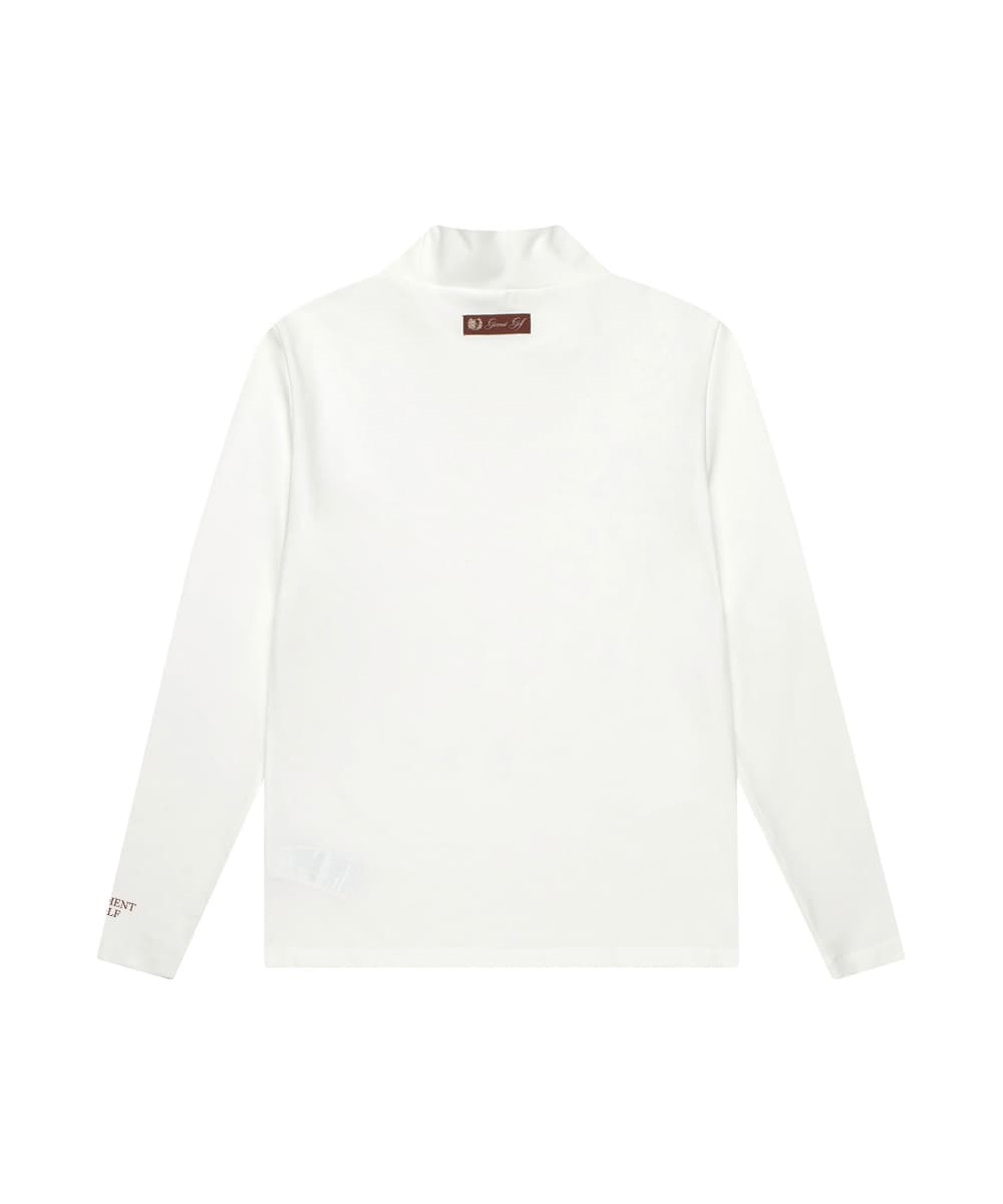 하이넥 베이스 레이어 우먼(WHITE)