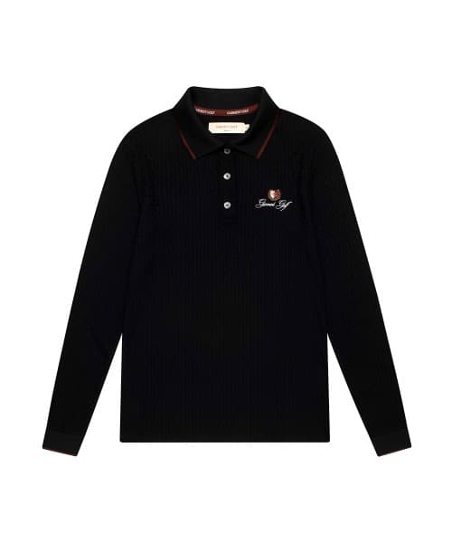 G.G. 클래식 티셔츠 우먼(BLACK)