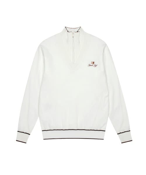 [남성] 윈드브레이커 하이넥 풀오버 맨(WHITE)