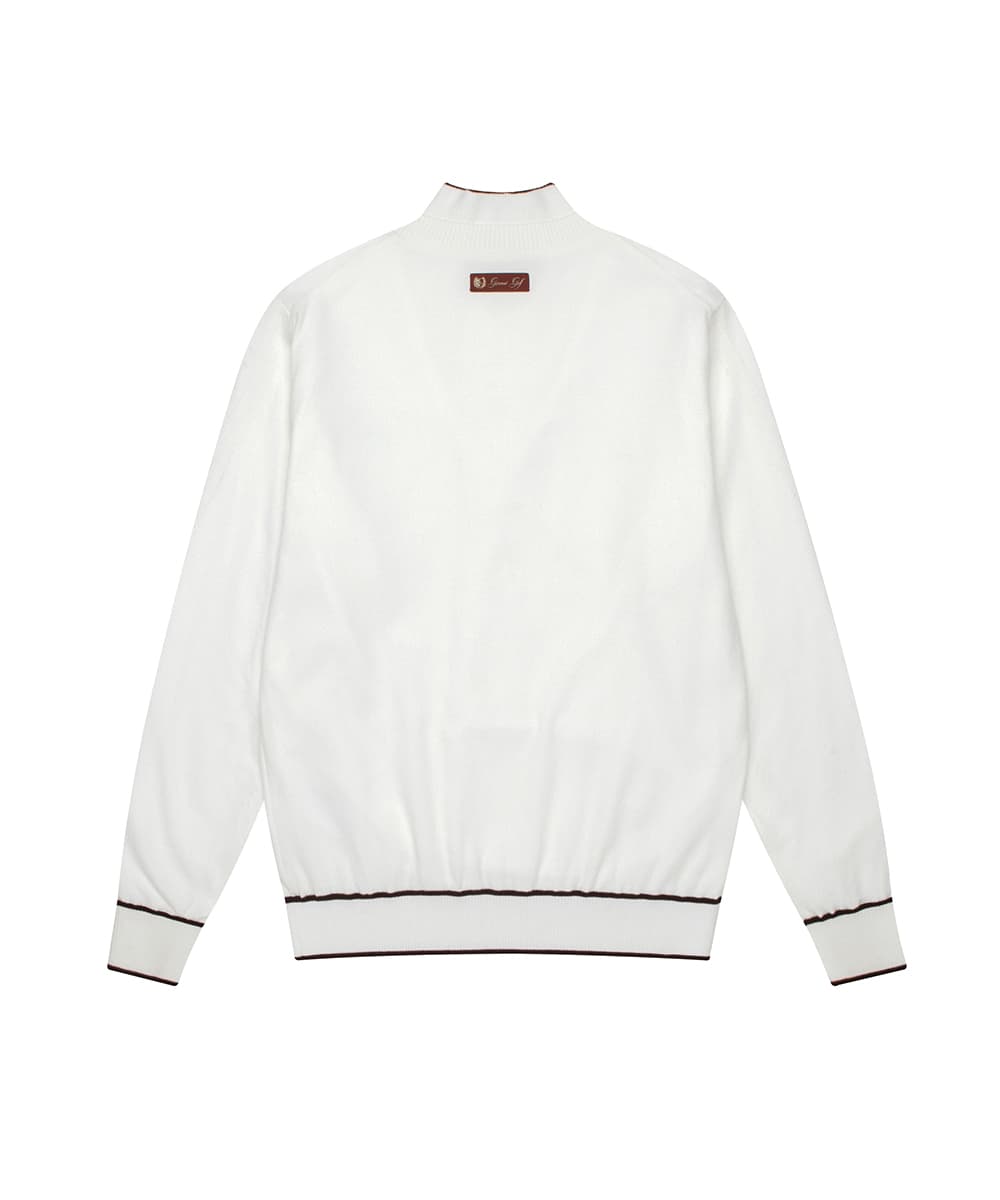 [남성] 윈드브레이커 하이넥 풀오버 맨(WHITE)