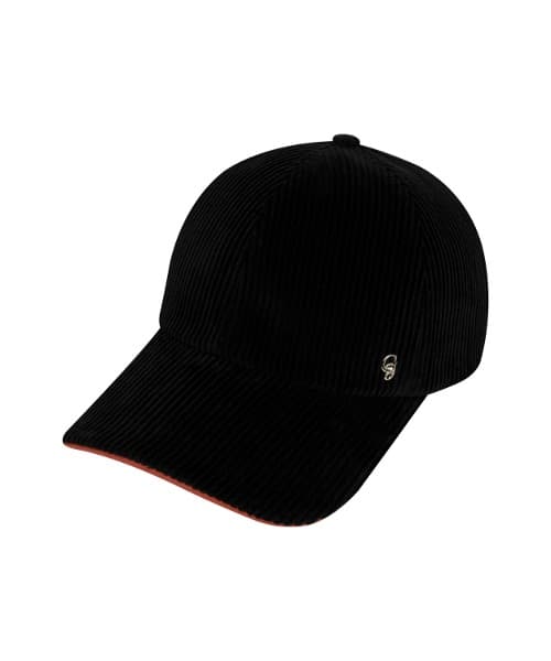 코듀로이 리벳 볼캡(BLACK)