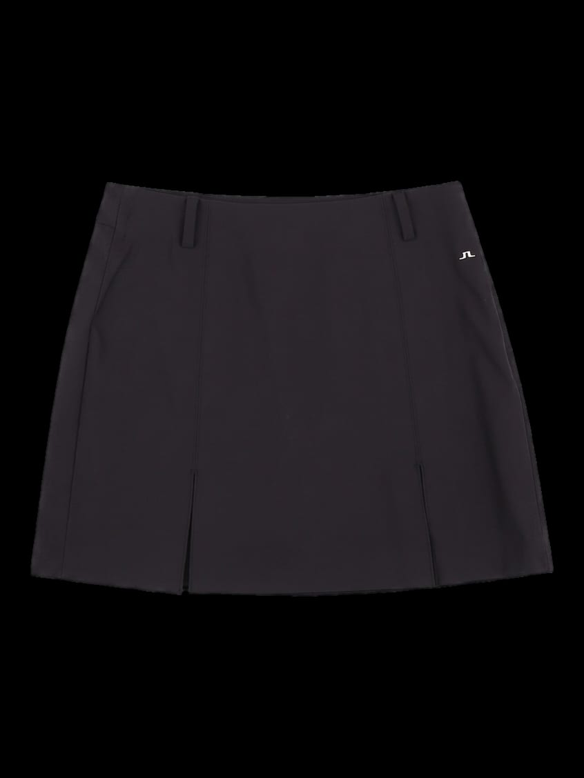 블랙 미니 큐롯 스커트