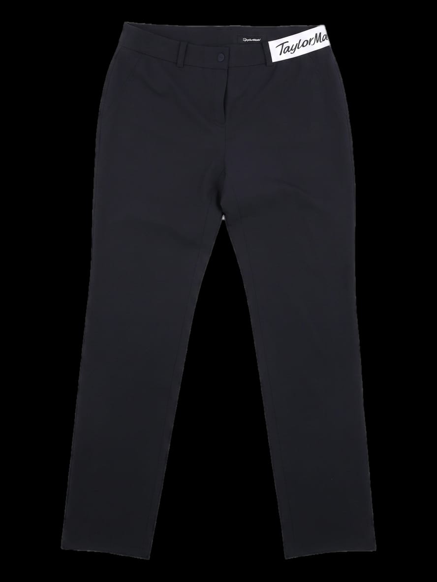 블랙 무지 클래식 긴바지