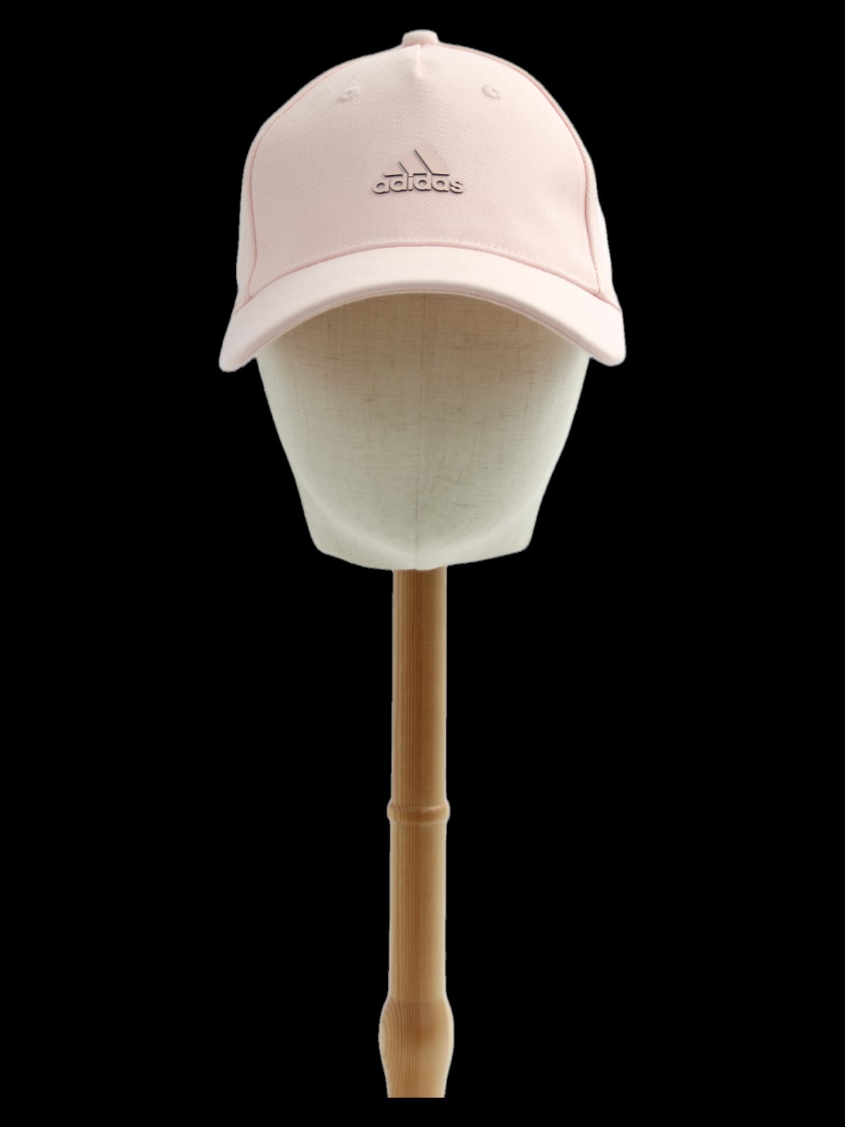 핑크 솔리드 코튼 볼캡