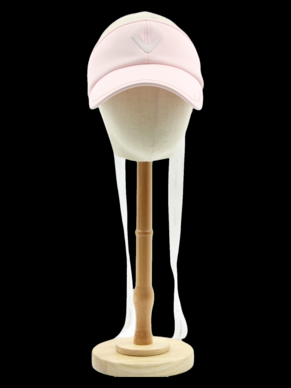 연핑크 로고 포인트 썬바이저