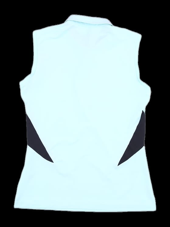 민트 민소매 카라티