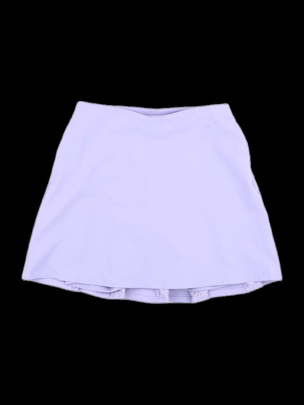 연보라 플리츠 큐롯 스커트