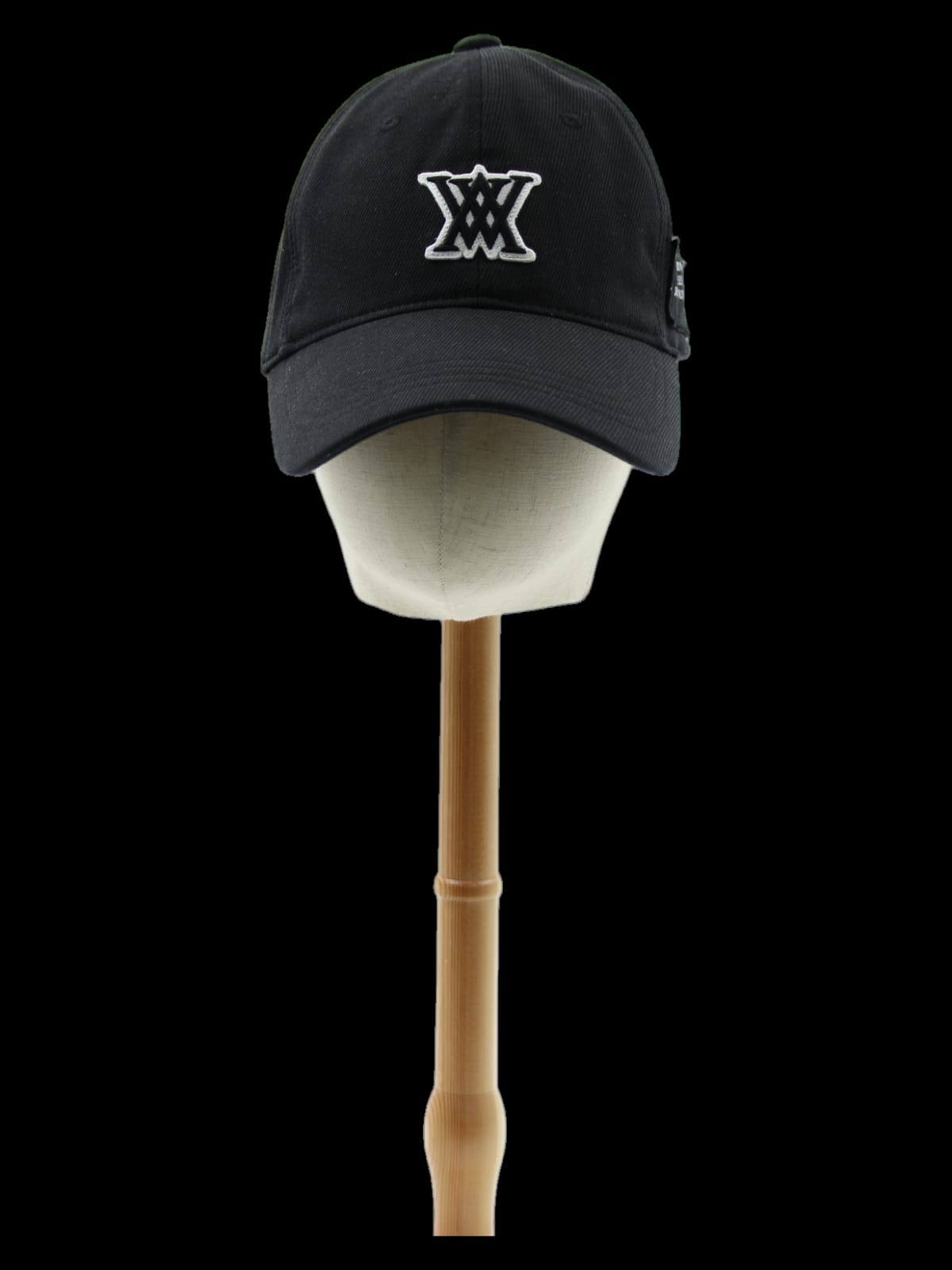 블랙 로고 볼캡